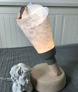 POLOCHON & CIE - coffret lampe + socle - tartine & chocol - Lampe Nomade