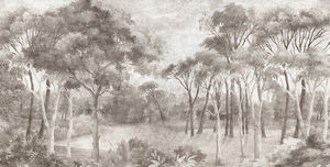 Ananbô - manosqie gris - Papier Peint Panoramique