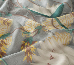 Chivasso - coeur fleur - Tissu D'ameublement