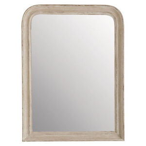 MAISONS DU MONDE - miroir elianne arrondi beige 60x80 - Miroir