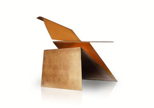 Patrick Brillet Fine Art - origami gold - Chaise