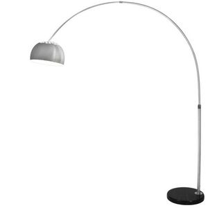 WHITE LABEL - lampadaire arc lampe sur pied 1,90 m - Lampadaire