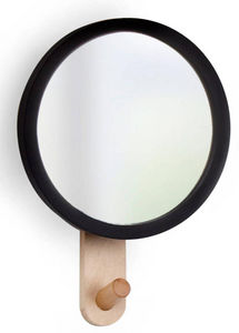 Umbra - patère miroir hub - Miroir