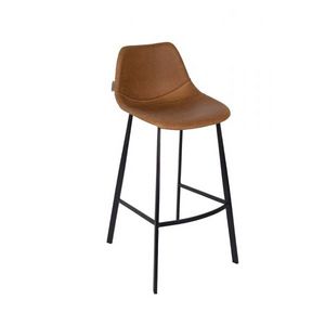 DUTCHBONE - chaise de bar marron - Chaise Haute De Bar