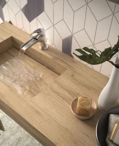 CasaLux Home Design - +vasque intégrée ... - Plan De Toilette