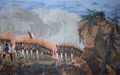 Papier peint panoramique-Carolle Thibaut-Pomerantz-La bataille d'Austerlitz