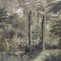 Papier peint panoramique-Ananbô-Les sources de l'Orénoque grisaille