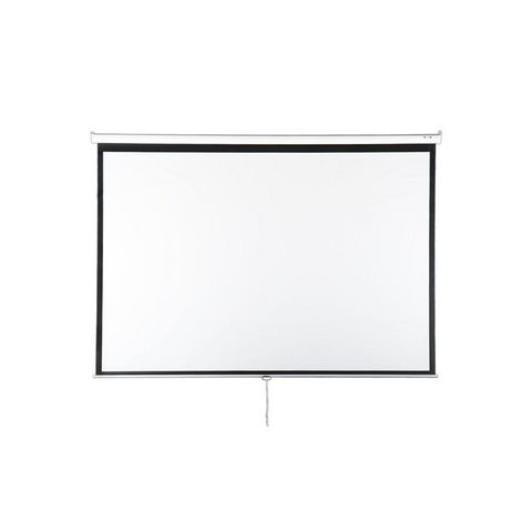 WHITE LABEL - Ecran de projection-WHITE LABEL-Écran de projection 113 pouces 203x203 cm