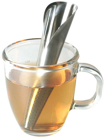 Chevalier Diffusion - Cuillère à thé infuseur-Chevalier Diffusion-Infuseur tube à thé évasé en inox