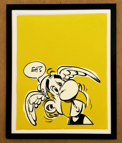 COMIC ART - Sérigraphie-COMIC ART-Asterix