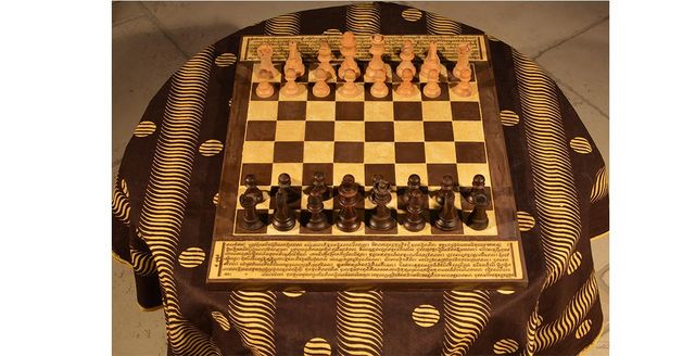 MARCHAND DE SABLES - Jeu d'échecs-MARCHAND DE SABLES-Tibet