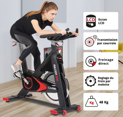 CARE FITNEss - Vélo d'appartement-CARE FITNEss-RACER XPR