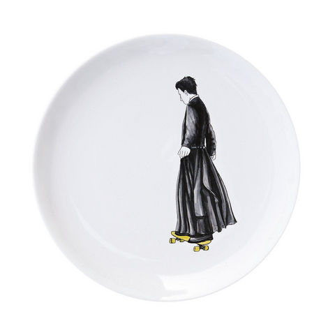 FAÏENCERIE GEORGES - Assiette plate-FAÏENCERIE GEORGES-Assiette plate 1399564