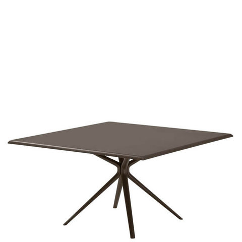 FAST - Table de jardin-FAST-MOAI - table carrée en aluminium 140 x 140 cm