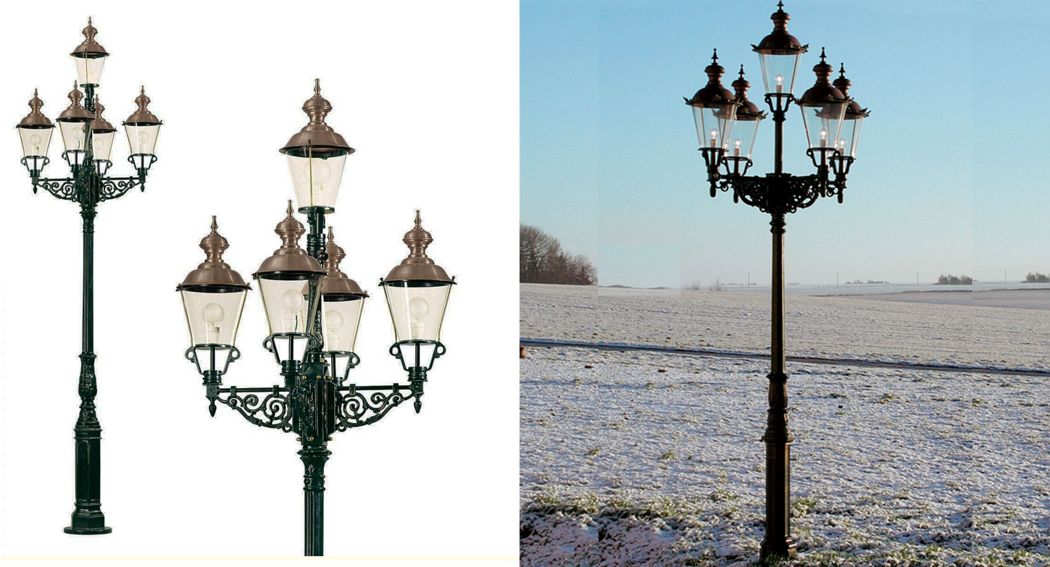 LES LUMINAIRES Lamp post Exterior reflectors and lamp-holders Lighting : Outdoor  | 