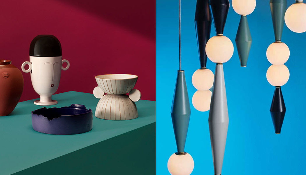 SERENA CONFALONIERI Hanging lamp Chandeliers & Hanging lamps Lighting : Indoor Living room-Bar | Design Contemporary