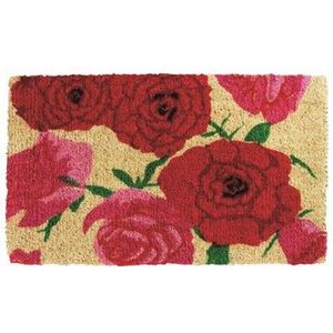 Gift Company - paillasson coco naturel - rose - Doormat