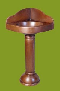 COPPER DESIGN MAKERS -  - Pedestal Washbasin