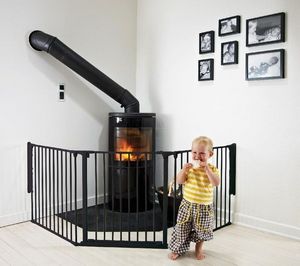 BABYDAN - barrire de scurit modulable flex l - noir - Children's Safety Gate