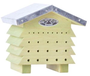 BEST FOR BIRDS - refuge à abeilles en bois et zinc - Hive