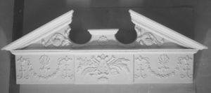 London Plastercraft -  - Door Pediment