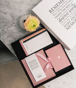 BOOKBINDERS DESIGN - dusty pink - Correspondence Box