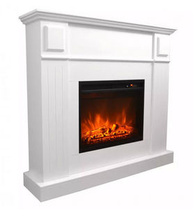 mobilier moss - kamin victoria white - Electric Fireplace