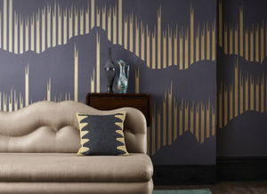 Fromental - bamboo lights in aspen - Wallpaper