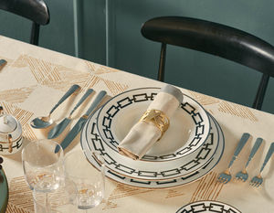 Ginori 1735 - catene nero set 2 - Dinner Plate