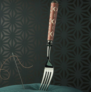 ERCUIS - arts décoratifs icône - Table Fork