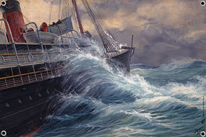KIPEUK déco - d'alphonse bonquart - Naval Painting