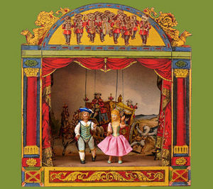 Sartoni Danilo Ravenna Italy - music box - Puppet Theatre