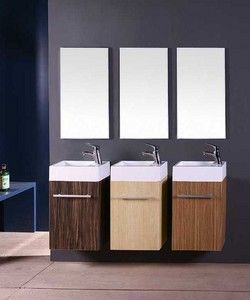 Amber Leisure - vanity unit 390x210x610mm - Bathroom Wall Cabinet