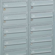 Safety Letter Box - steel 2 - economy ppc - Letter Box