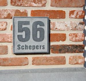 La Pierre - style 5 - House Name Signs