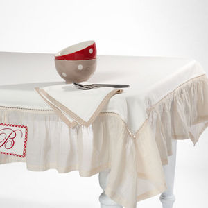 MAISONS DU MONDE - nappe brocante volant - Rectangular Tablecloth
