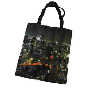 WHITE LABEL - sac shopping new york city skyline - Shopping Bag