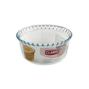 WHITE LABEL - moule à soufflé cannelé en verre saint-gobain coll - Cake Mould