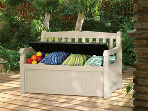 Chalet & Jardin - banc garden bench en polypropylène 265l 140x60x84c - Deck Armchair