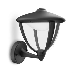 Philips - robin - applique extérieur montante led noir h24cm - Outdoor Wall Lamp