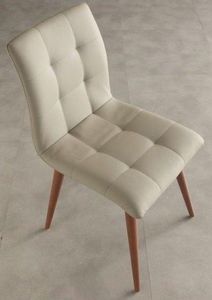 WHITE LABEL - chaise finland design beige - Chair