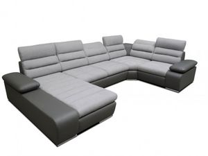 WHITE LABEL - canapé boileau - Corner Sofa