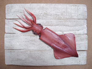cap vert - calamar - Animal Sculpture