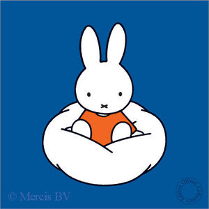 Ingo Fincke Gallery - miffy on a cloud - Poster