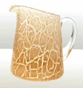 Potter Morgan Glass - lava jug - Pitcher