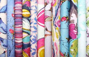 LALIE DESIGN -  - Upholstery Fabric