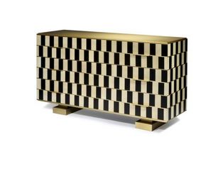 Negropontes - op art - Chest Of Drawers
