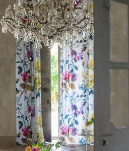Designers Guild - couture rose - fuchsia - Net Curtain By The Metre