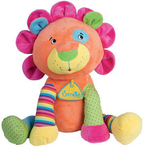WDK Groupe Partner - peluche lion multicolore - Soft Toy
