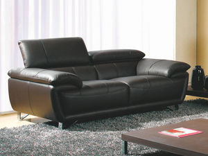 WHITE LABEL - canapé 2 places baya - 2 Seater Sofa